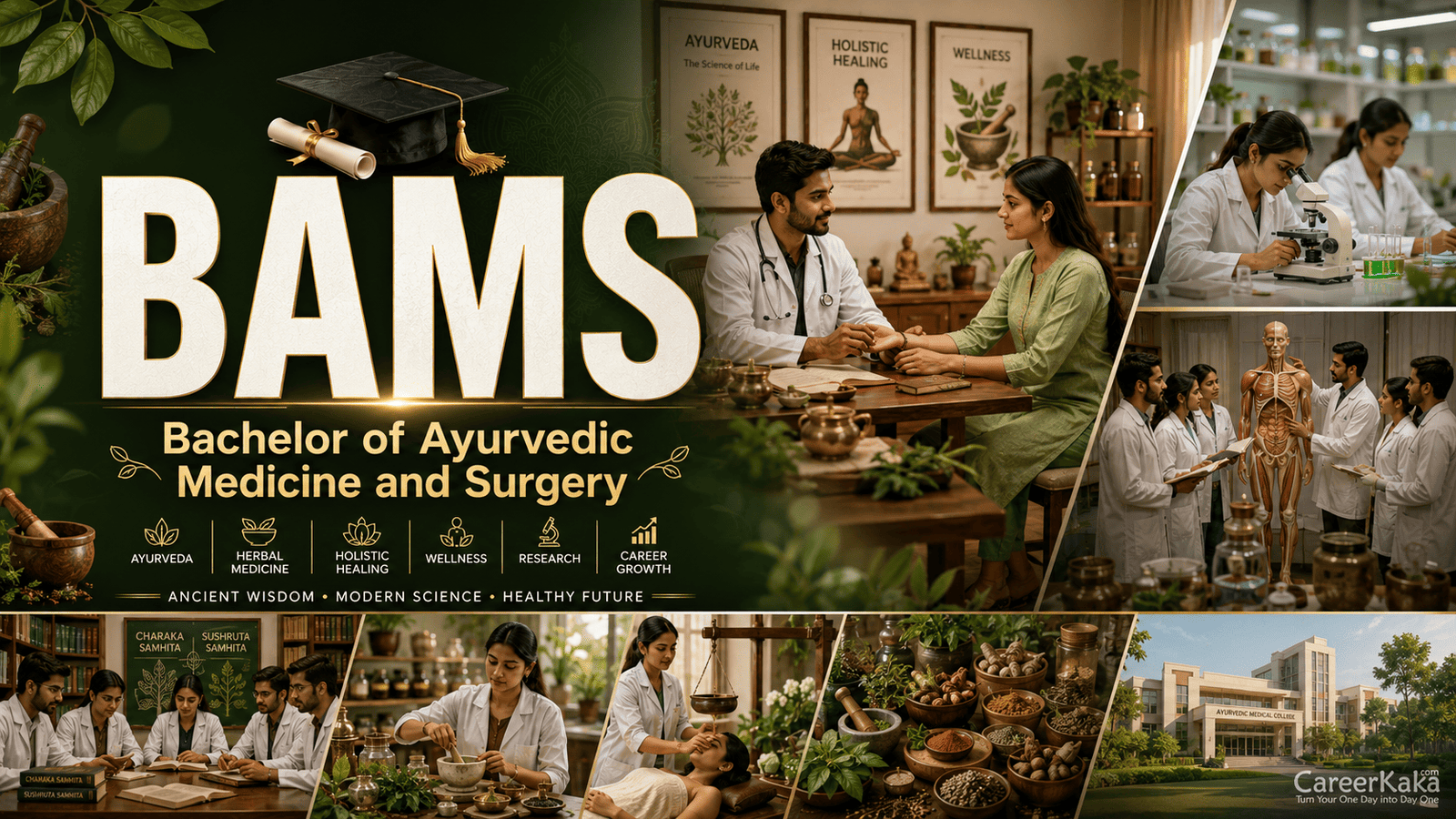 BAMS Ayurvedic medicine degree India NEET admission