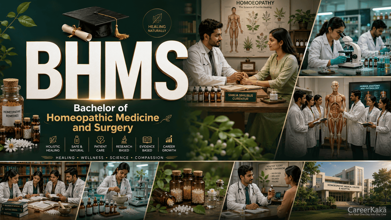 BHMS Homeopathic medicine degree India NEET CCH