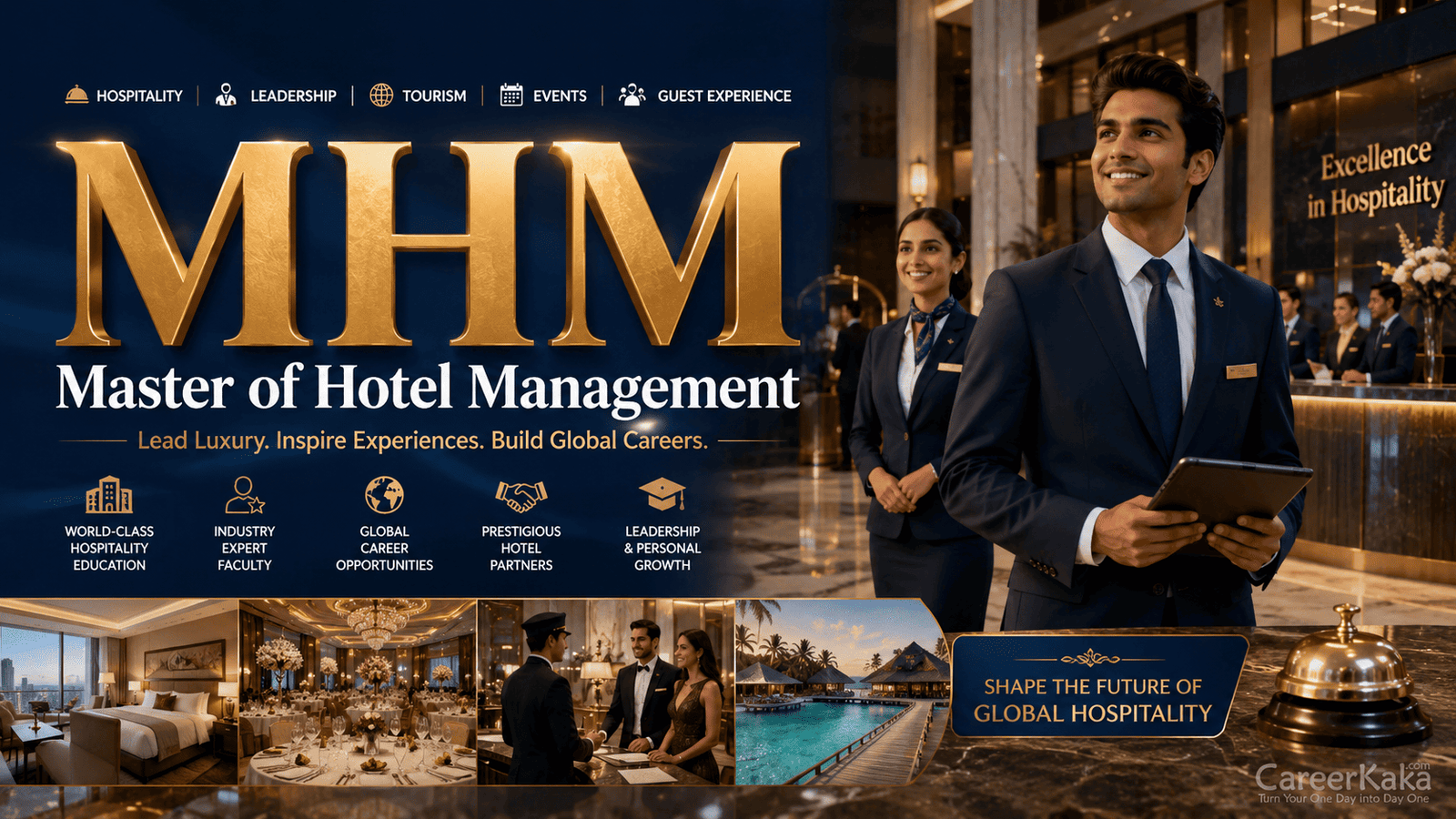 MHM Master of Hotel Management postgraduate hospitality India